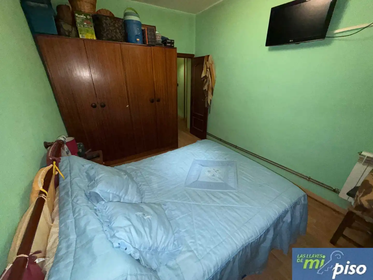 Schlafzimmer von Wohnung zum Verkauf in Valladolid mit Heizung, Parkett und Terrasse