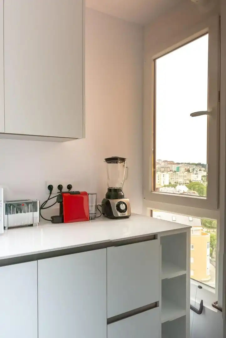 Küche von Wohnung zur Miete in Santander mit Heizung und Privatgarten
