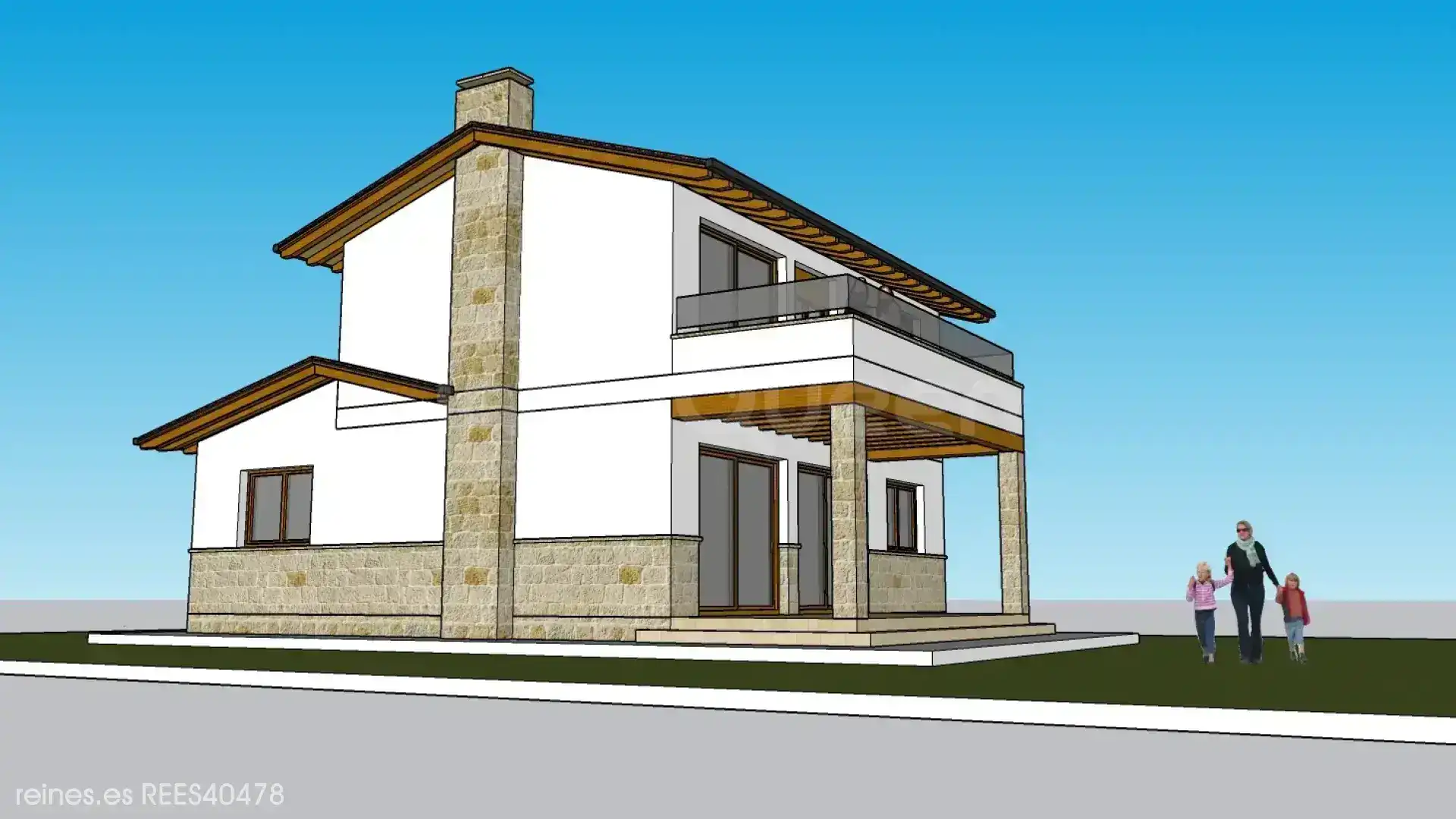 Casa adosada en venta en Mazcuerras con Calefacción, Jardín privado y Terraza