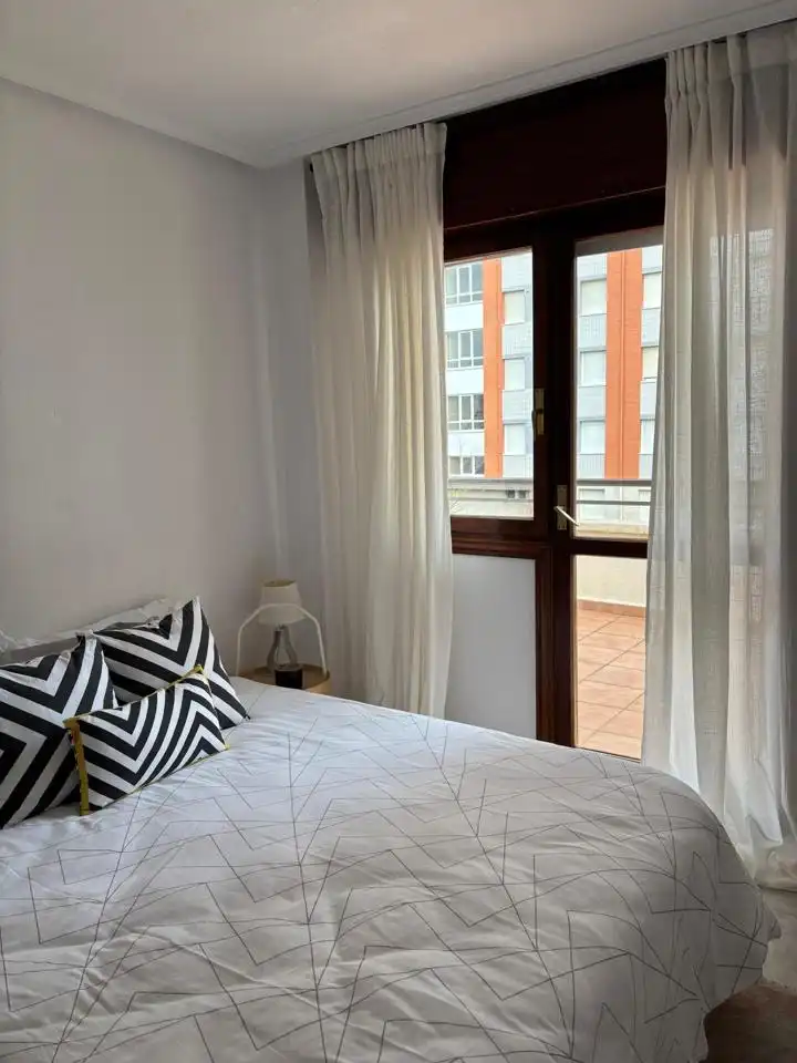 Schlafzimmer von Haus oder Chalet zur Miete in Laredo mit Privatgarten und Terrasse