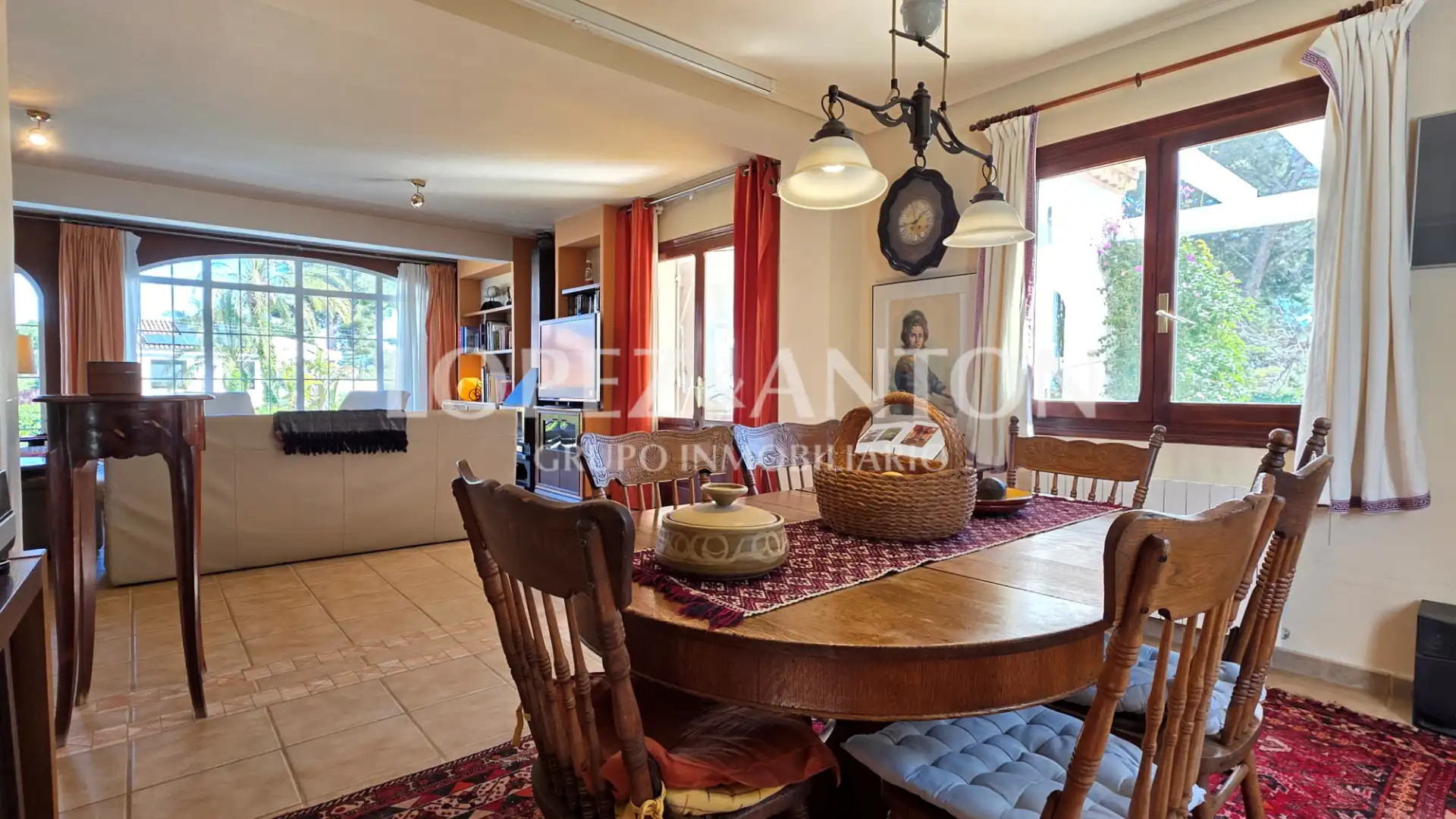 Dining room of Houses for sale in L'Eliana  with Air Conditioner, Heating and Private garden