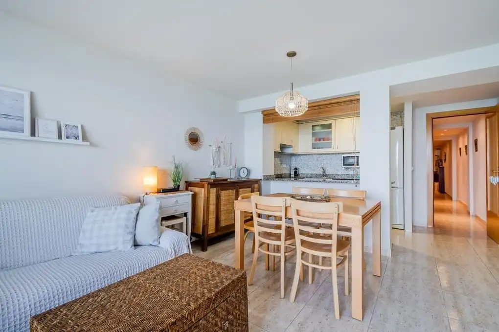 Dining room of Flat for rent in Calonge i Sant Antoni  with Air Conditioner, Heating and Terrace