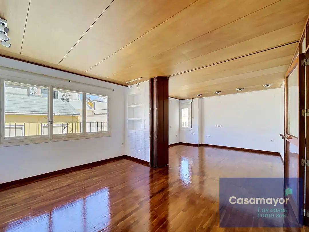 Living room of Flat for rent in Alicante / Alacant  with Air Conditioner and Heating