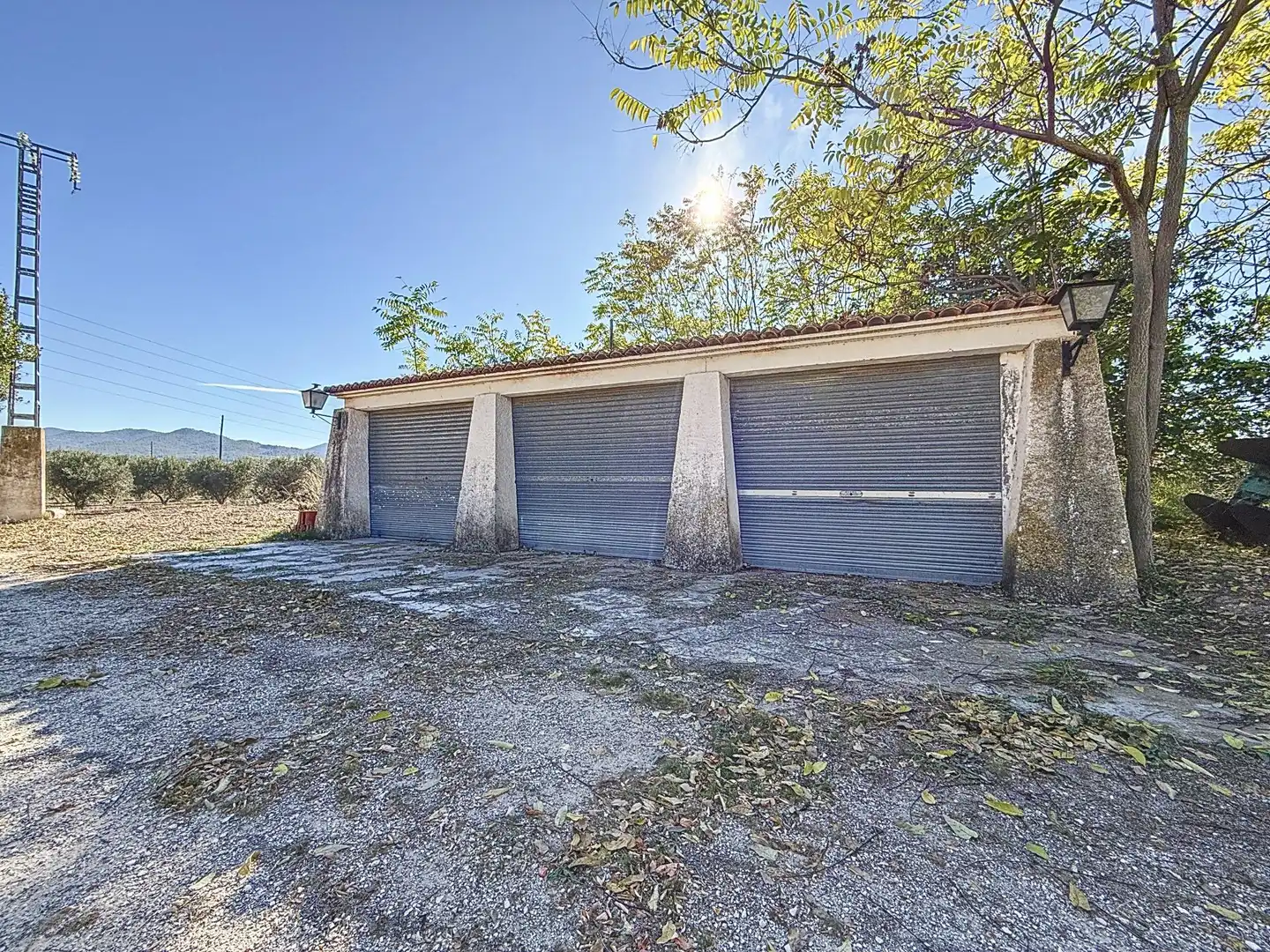 Parking de Finca rústica en venta en Castalla con Jardín privado, Terraza y Piscina