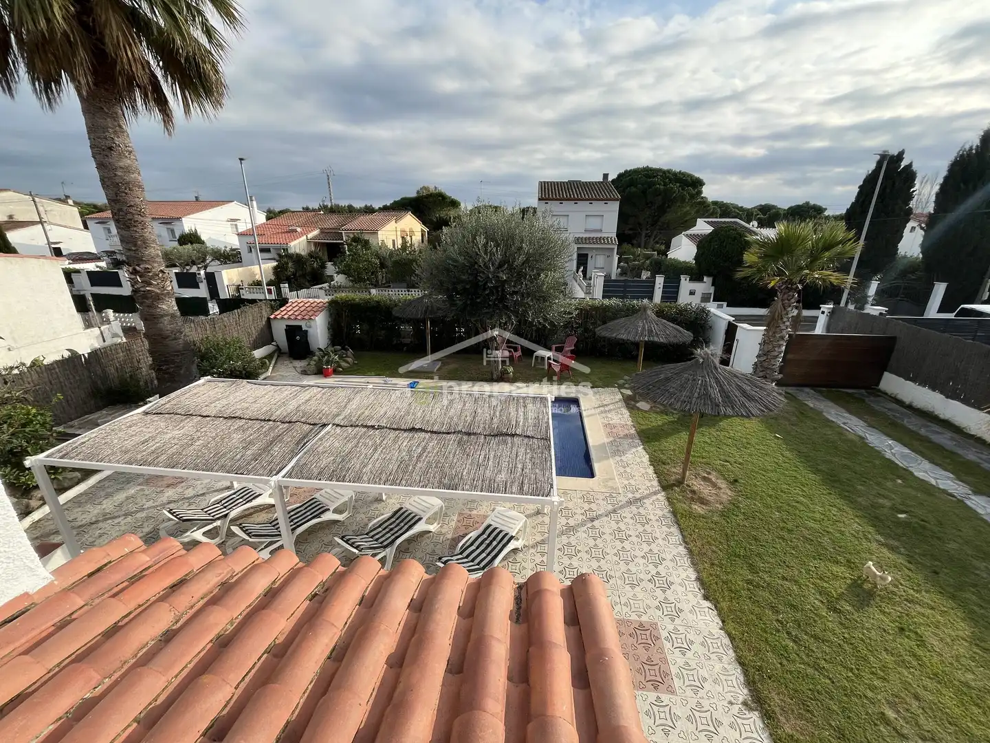 Jardí de Casa o xalet en venda en Castelló d'Empúries amb Aire condicionat, Parquet i Piscina