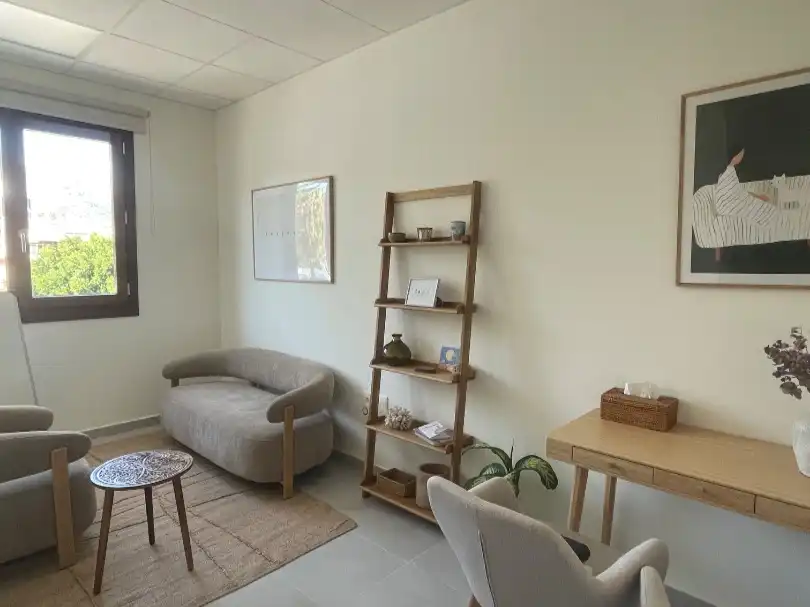 Sala de estar de Oficina de alquiler en Málaga con Aire acondicionado, Amueblado y Internet