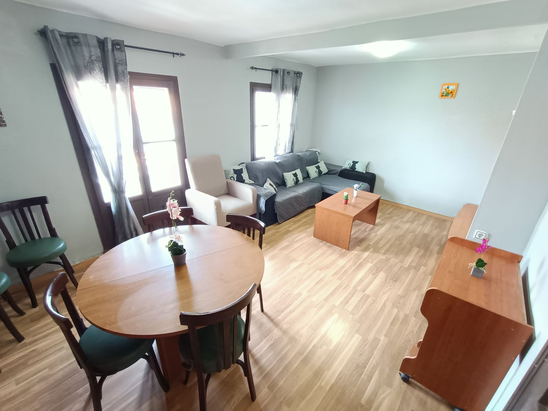 Sala d'estar de Pis en venda en Alicante / Alacant amb Terrassa i Balcó