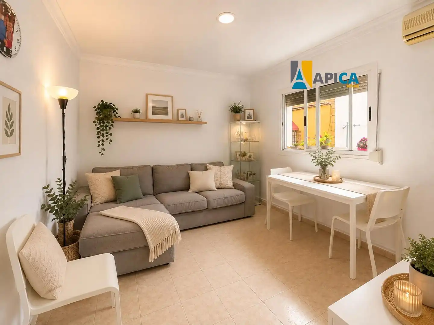 Sala de estar de Piso en venta en El Puerto de Santa María con Aire acondicionado y Trastero