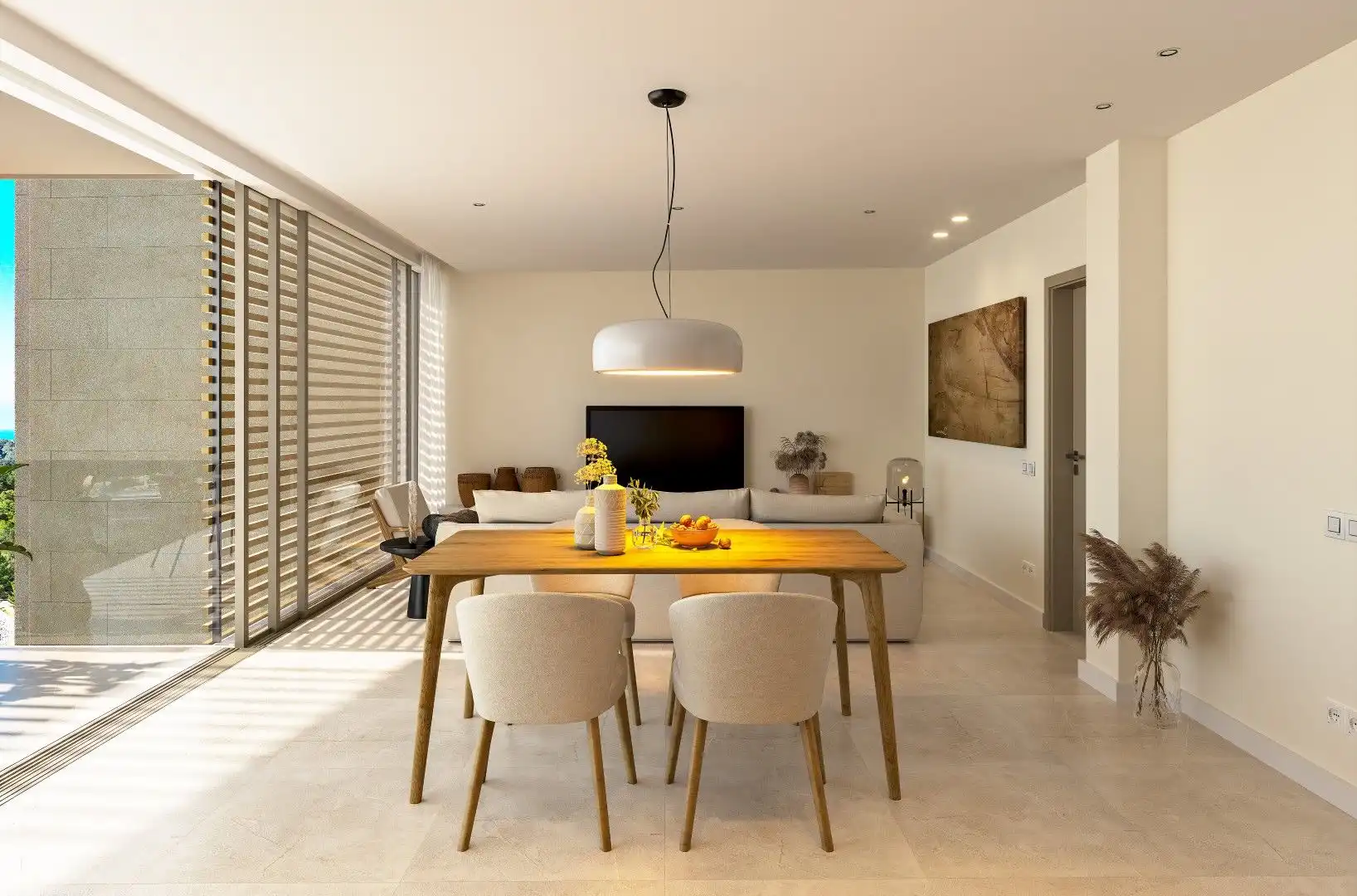 Comedor de Apartamento en venta en Fígols con Aire acondicionado, Calefacción y Jardín privado