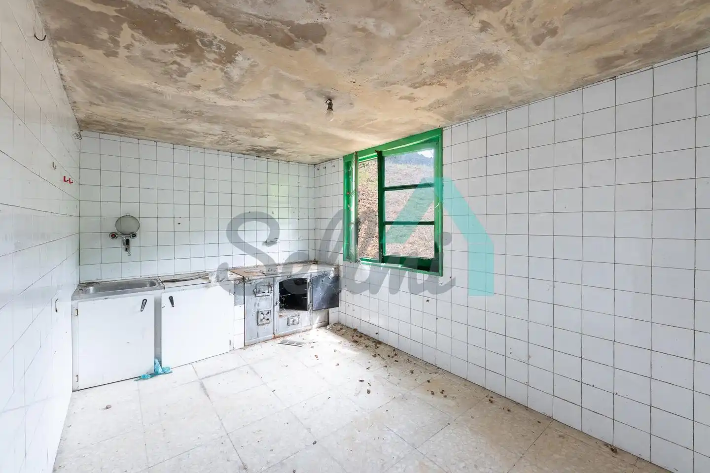 Cocina de Casa o chalet en venta en Cangas del Narcea con Jardín privado