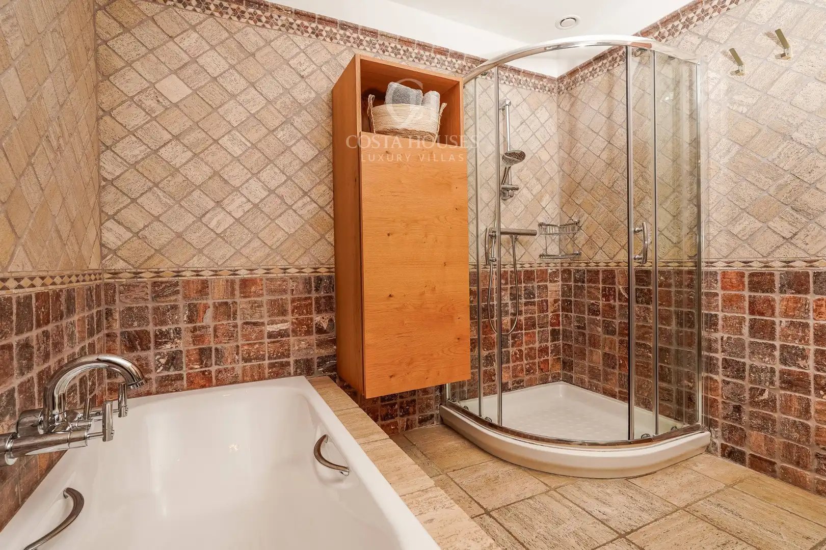 Bathroom of Houses for sale in Jávea / Xàbia  with Air Conditioner, Heating and Private garden