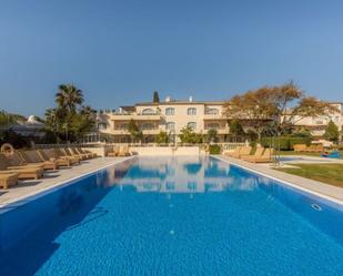 Swimming pool of Apartment to rent in Estepona  with Air Conditioner and Terrace