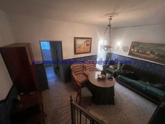 Sala de estar de Casa adosada en venta en Villaverde del Río con Terraza y Balcón
