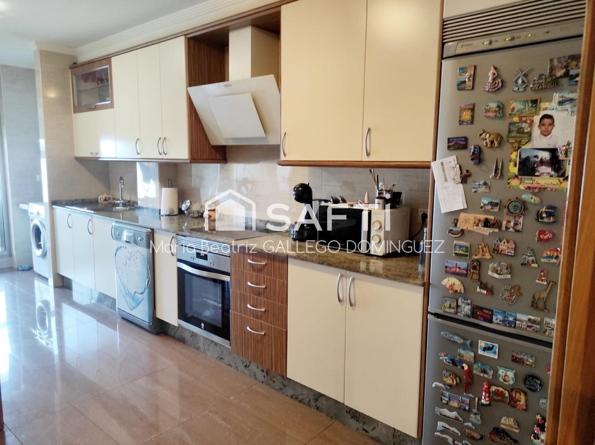 Kitchen of Flat for sale in Cangas   with Heating and Terrace