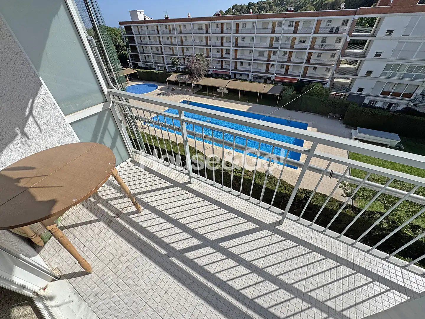 Piscina de Apartament en venda en Santa Susanna amb Jardí privat, Terrassa i Balcó