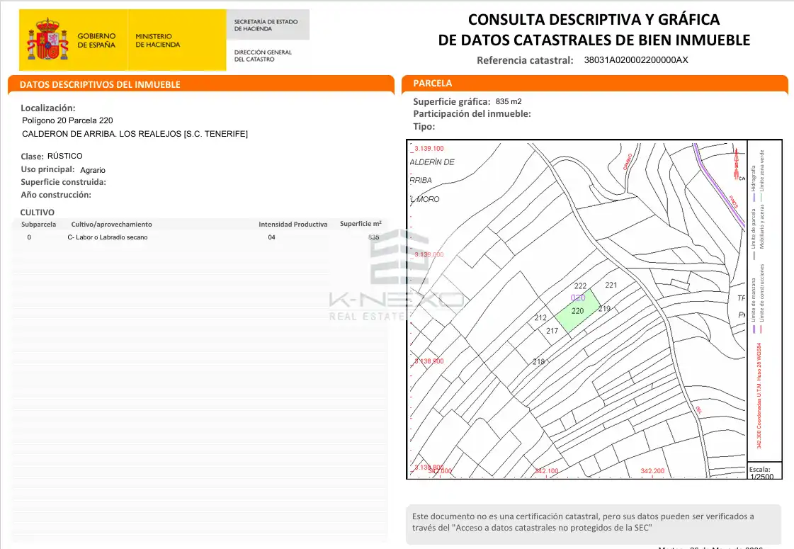 Terreno rústico en venta en CALDERON ARRIBA, imagen 11