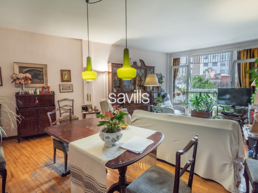 Sala d'estar de Apartament en venda en  Barcelona Capital