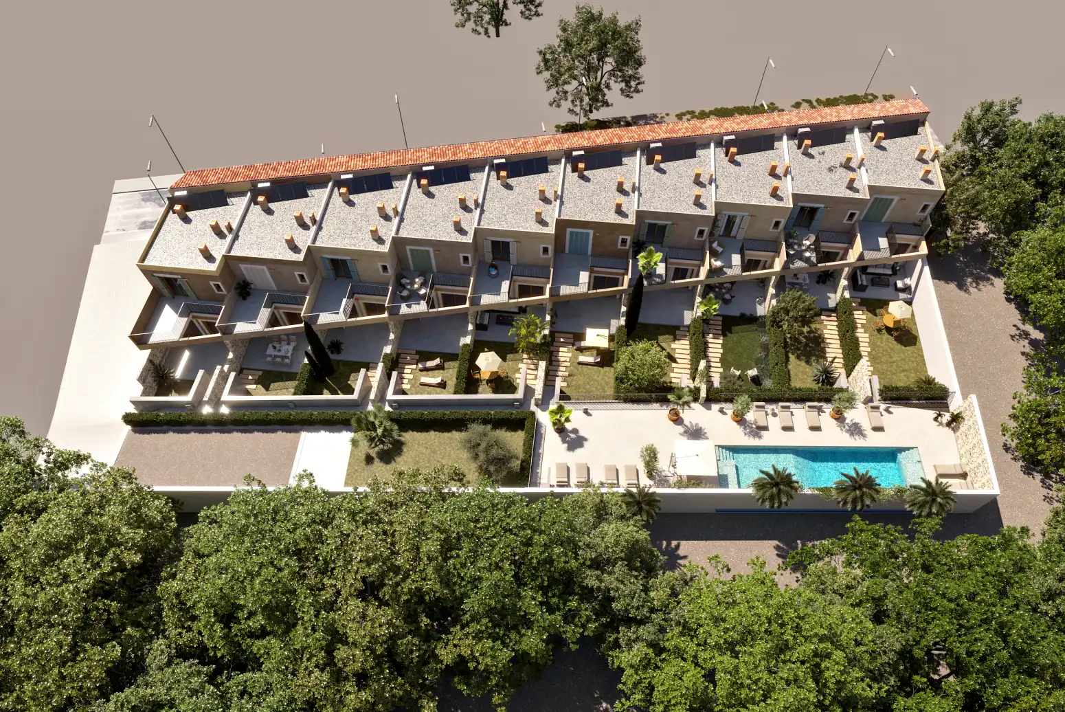 Exterior view of Flat for sale in Andratx  with Air Conditioner, Heating and Private garden