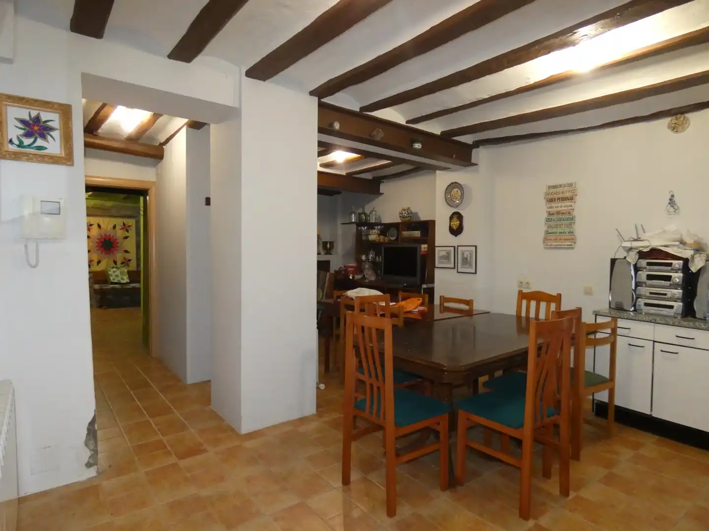 Dining room of Houses for sale in Fuenmayor  with Heating, Private garden and Storage room