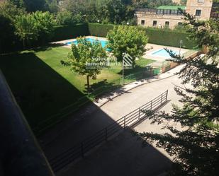 Swimming pool of Flat for sale in Salamanca Capital  with Heating, Parquet flooring and Terrace