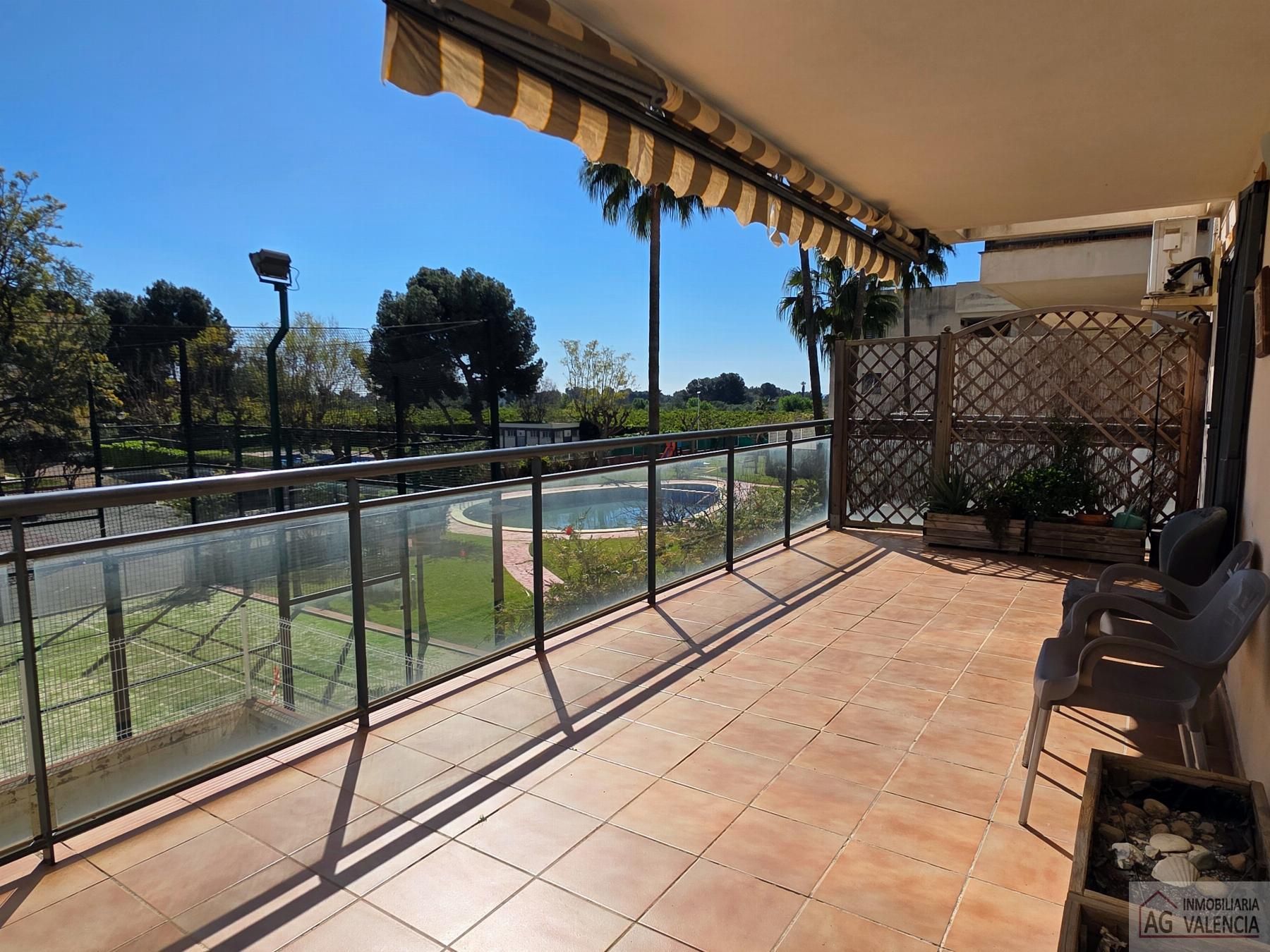 Terrace of Flat for sale in Náquera  with Air Conditioner, Heating and Terrace