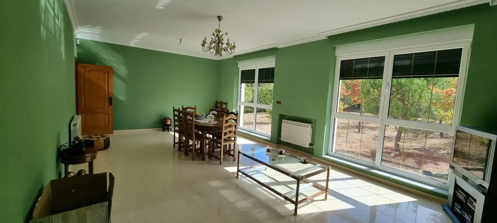 Menjador de Casa o xalet en venda en Moralzarzal amb Aire condicionat, Calefacció i Jardí privat