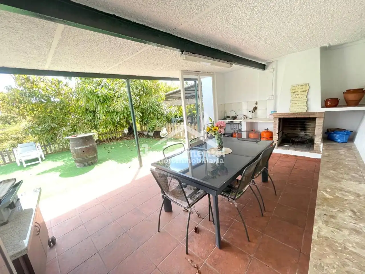 Terrassa de Finca rústica en venda en Estepona amb Aire condicionat, Jardí privat i Terrassa