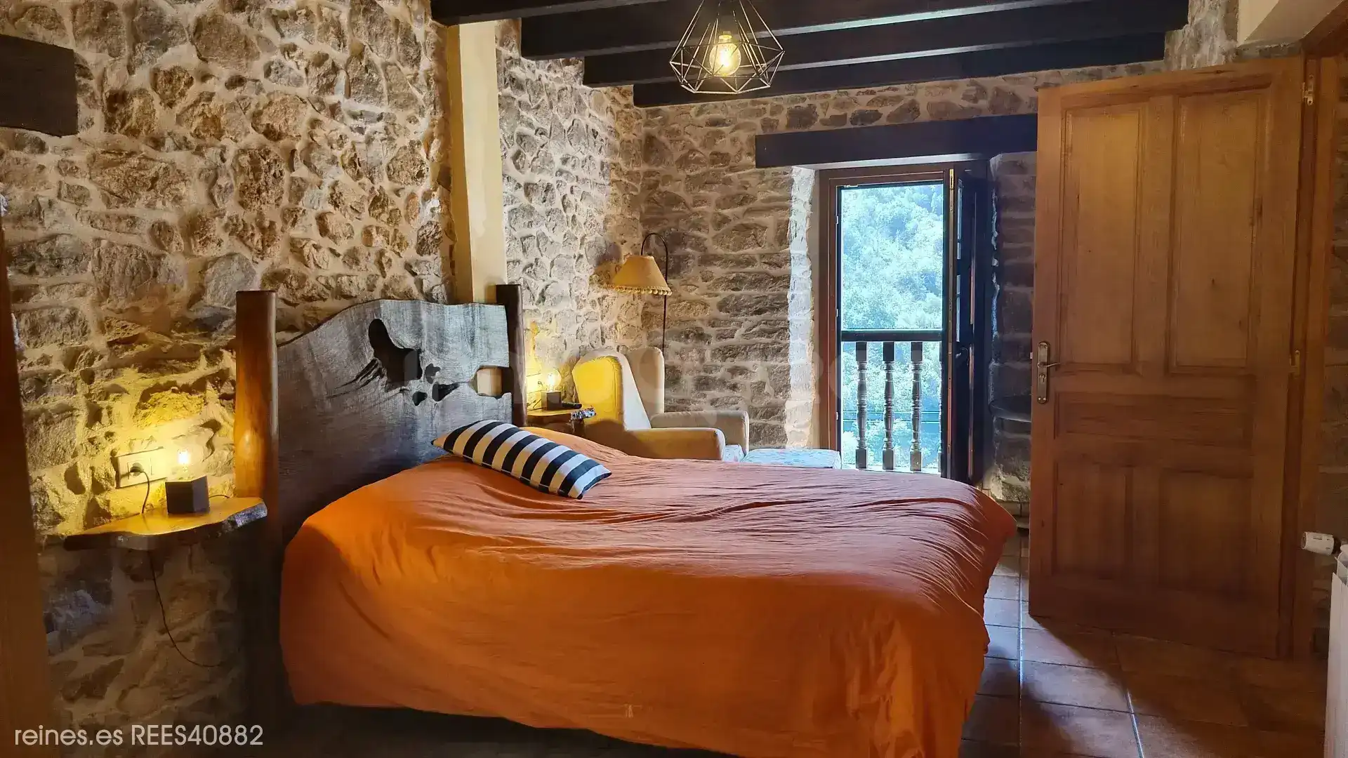 Bedroom of Houses for sale in Onís  with Heating, Private garden and Terrace