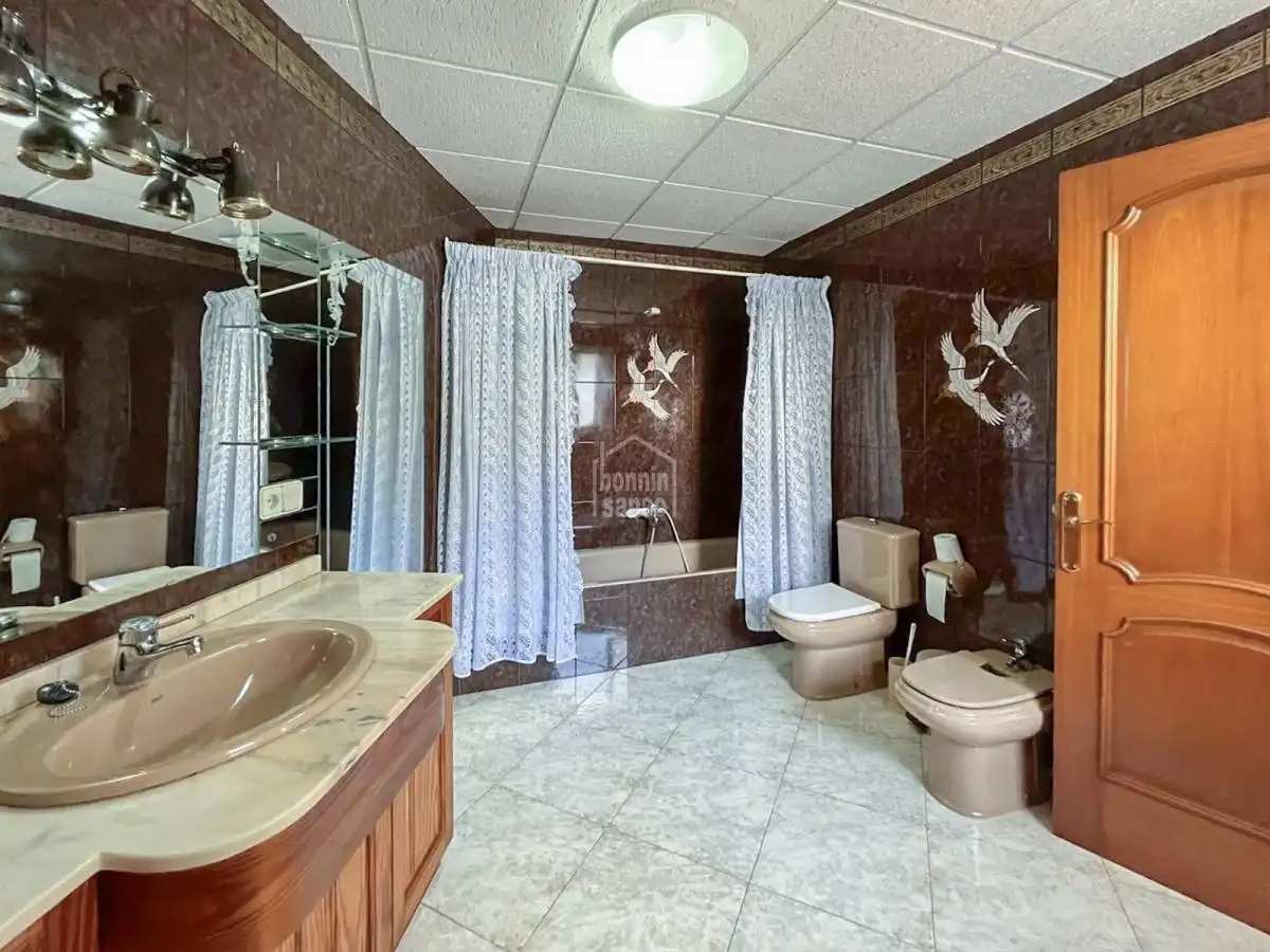 Baño de Apartamento en venta en Alaior con Terraza