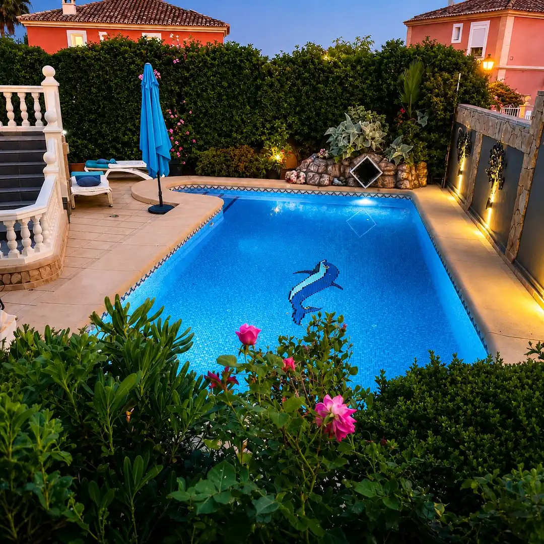 Villa avec piscine à vendre à Golf Bahía
