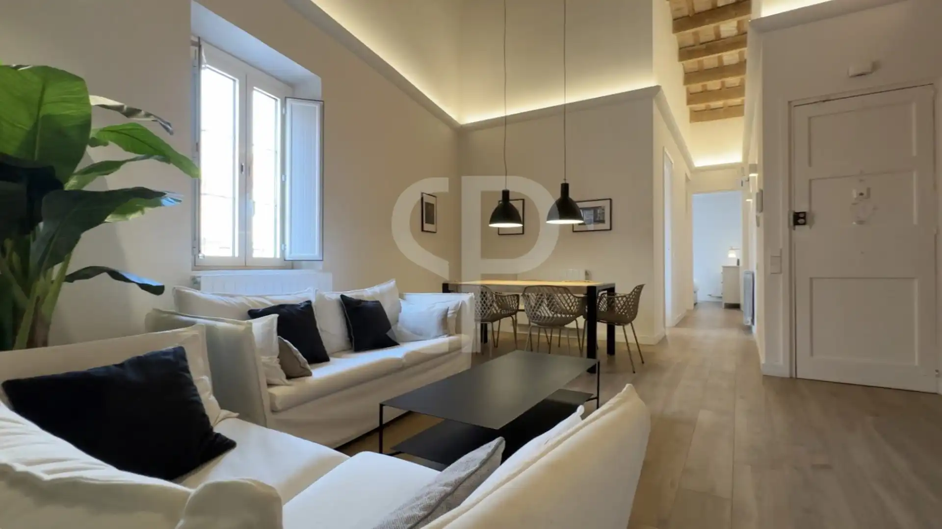 Sala de estar de Ático en venta en Sant Feliu de Guíxols con Aire acondicionado, Calefacción y Terraza