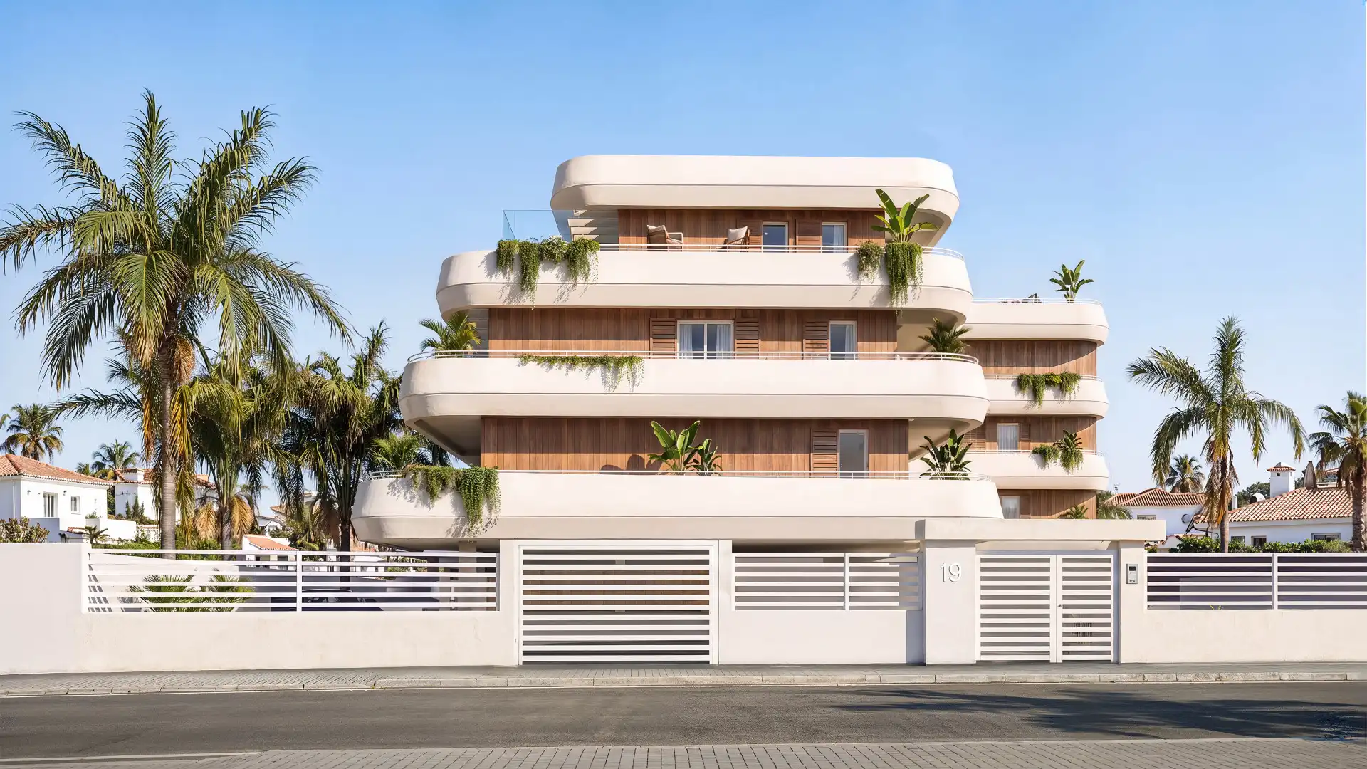 Exterior view of Attic for sale in Torremolinos  with Air Conditioner, Terrace and Swimming Pool