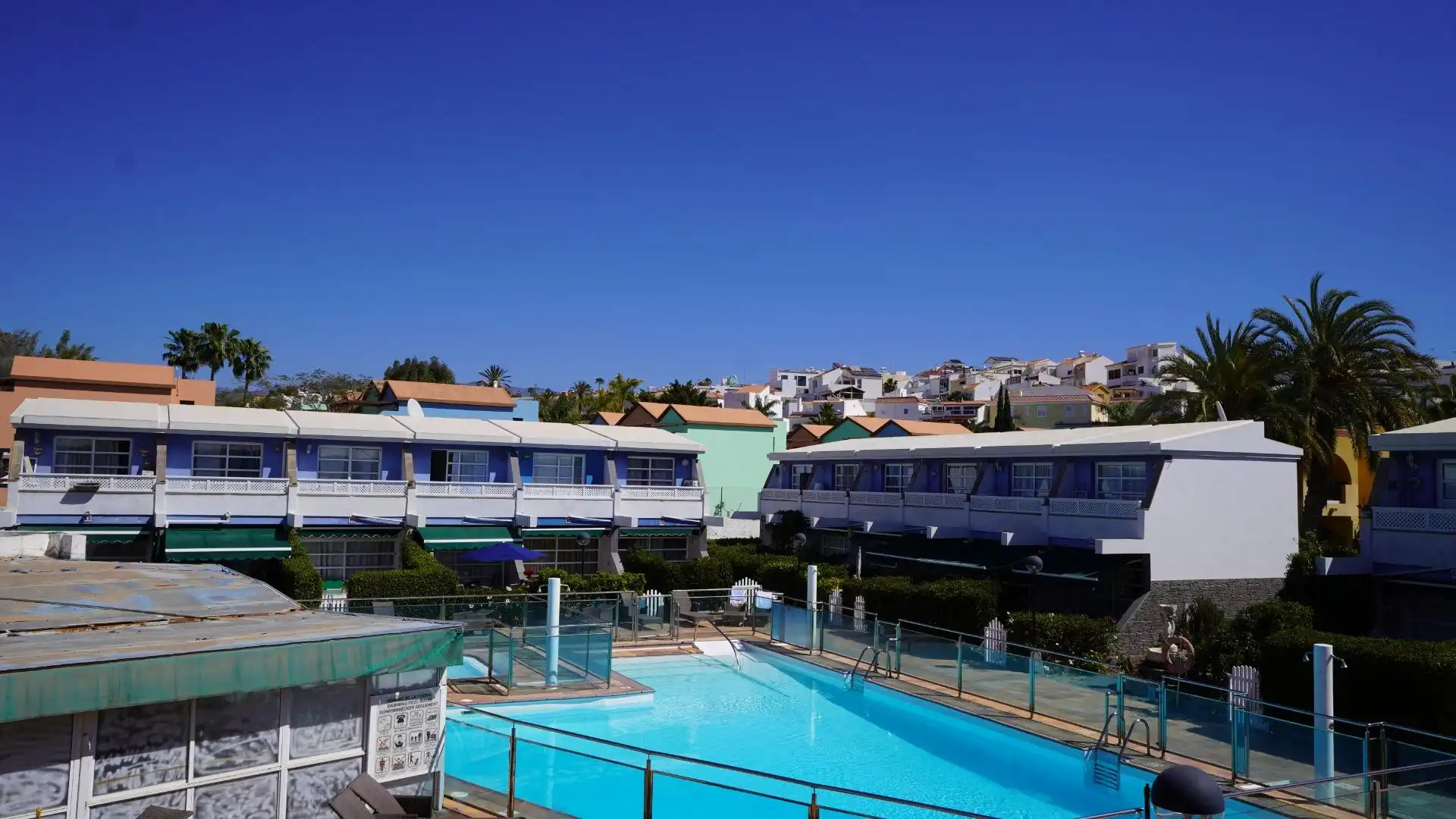 Piscina de Casa adosada en venta en San Bartolomé de Tirajana con Jardín privado, Amueblado y Balcón