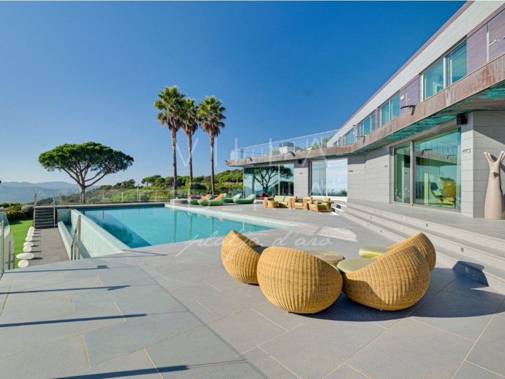 Terraza de Casa o chalet en venta en Castell-Platja d'Aro con Piscina
