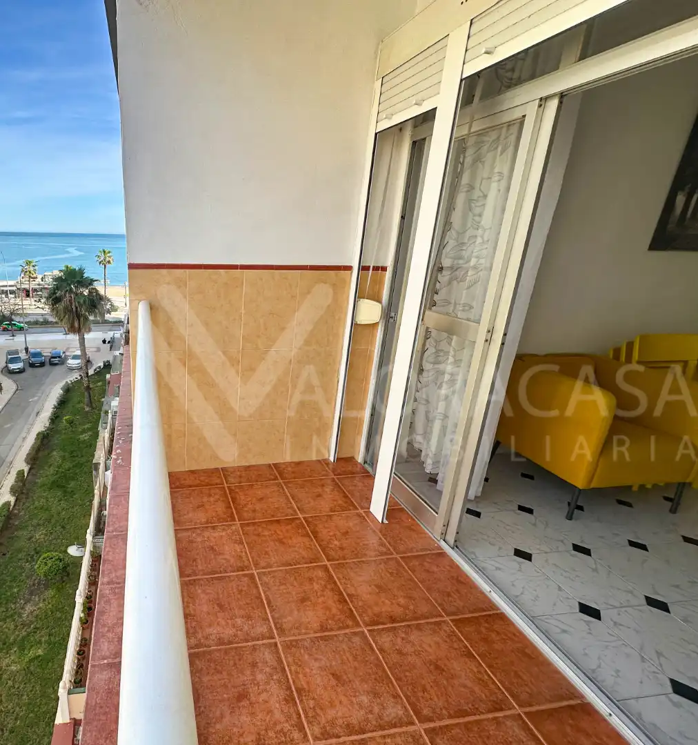 Balcony of Flat for rent in Málaga Capital  with Furnished, Oven and Washing machine