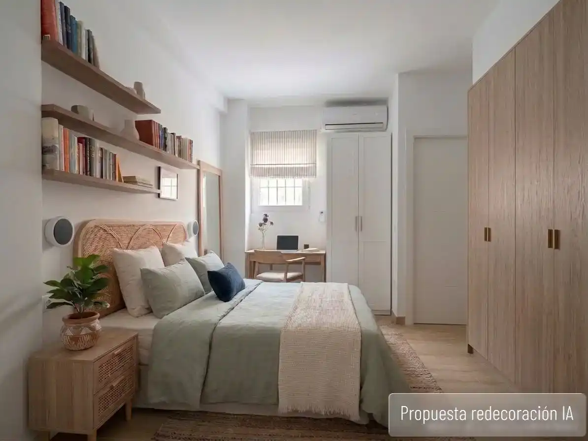 Dormitori de Pis en venda en  Madrid Capital amb Aire condicionat i Balcó