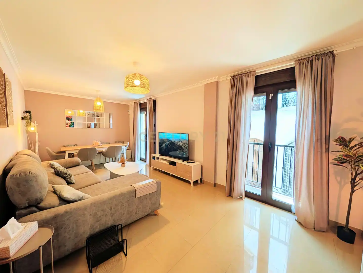 Sala de estar de Piso en venta en Berja con Aire acondicionado