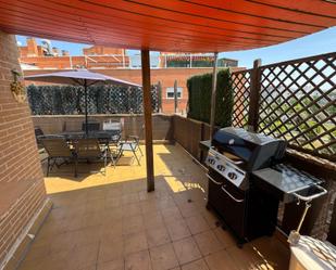 Terrace of Duplex for sale in Valdemoro  with Air Conditioner, Private garden and Parquet flooring