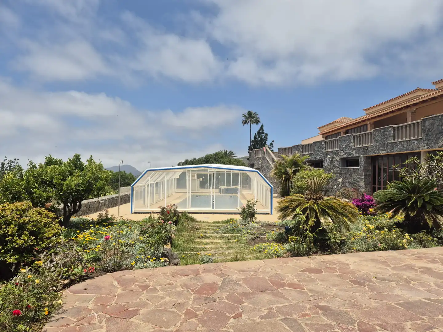 Jardín de Casa o chalet en venta en Vilaflor de Chasna con Jardín privado, Terraza y Piscina
