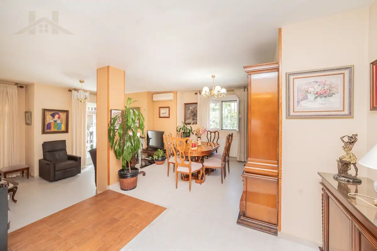 Dining room of Houses for sale in Arroyomolinos (Madrid)  with Air Conditioner, Heating and Private garden