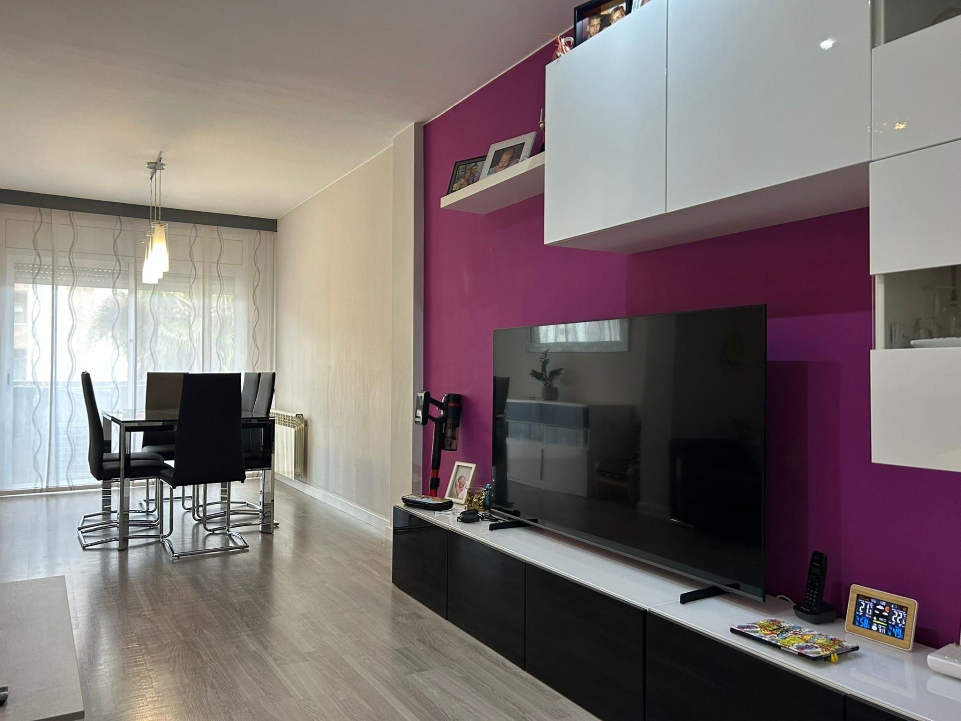 Living room of Flat for sale in Terrassa  with Heating, Terrace and Balcony