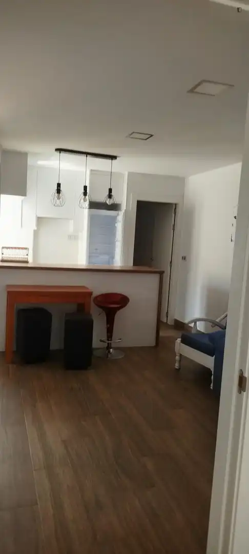 Cocina de Apartamento de alquiler en Albacete con Amueblado, Horno y Lavadora