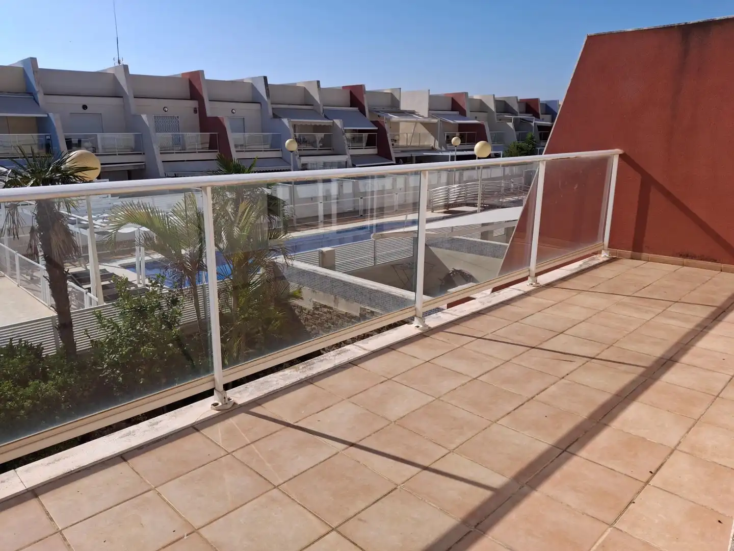 Terraza de Casa adosada en venta en Oropesa del Mar / Orpesa con Piscina comunitaria