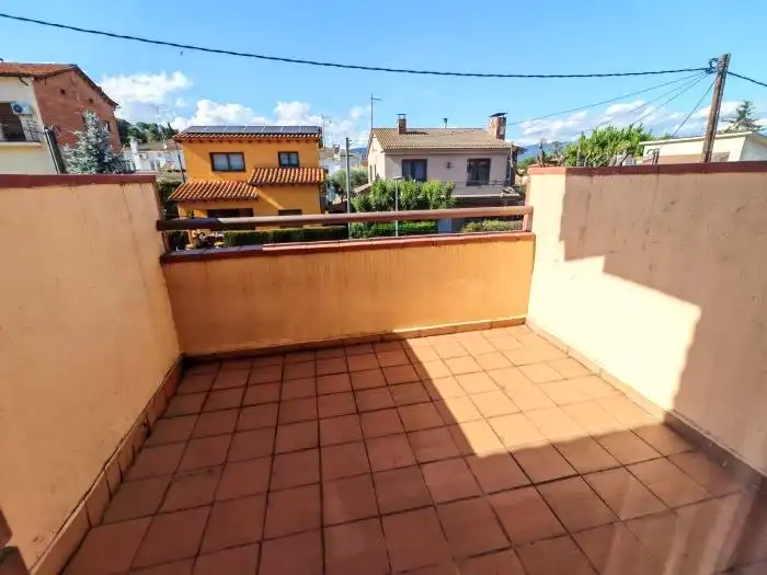 Terraza de Casa adosada en venta en Lliçà d'Amunt con Aire acondicionado, Calefacción y Jardín privado