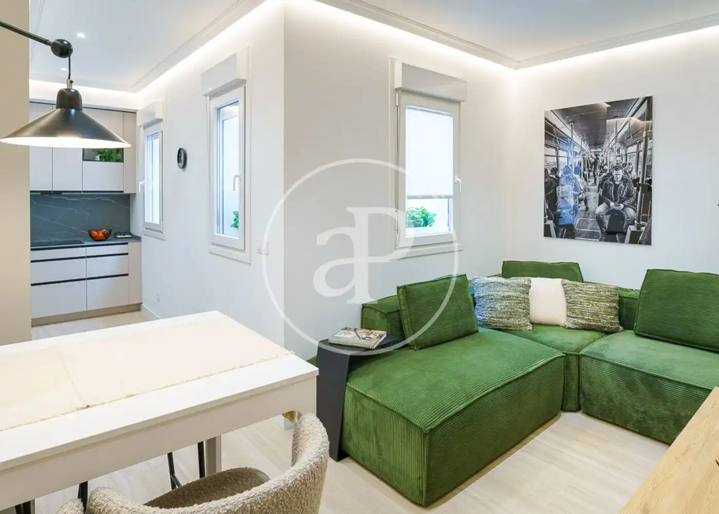 Wohnzimmer von Wohnung zur Miete in Retiro