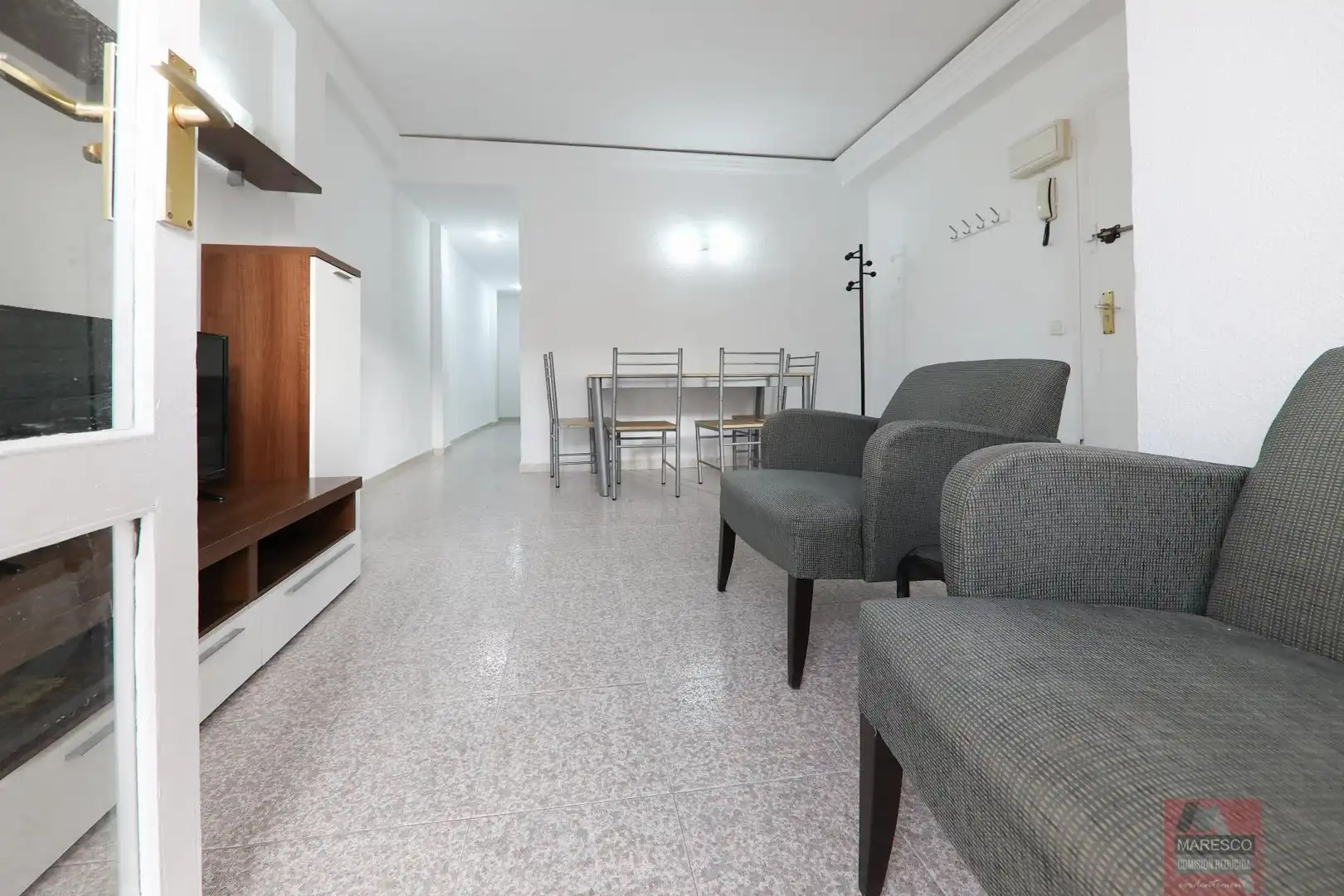 Living room of Flat for sale in Fuengirola  with Air Conditioner, Terrace and Balcony