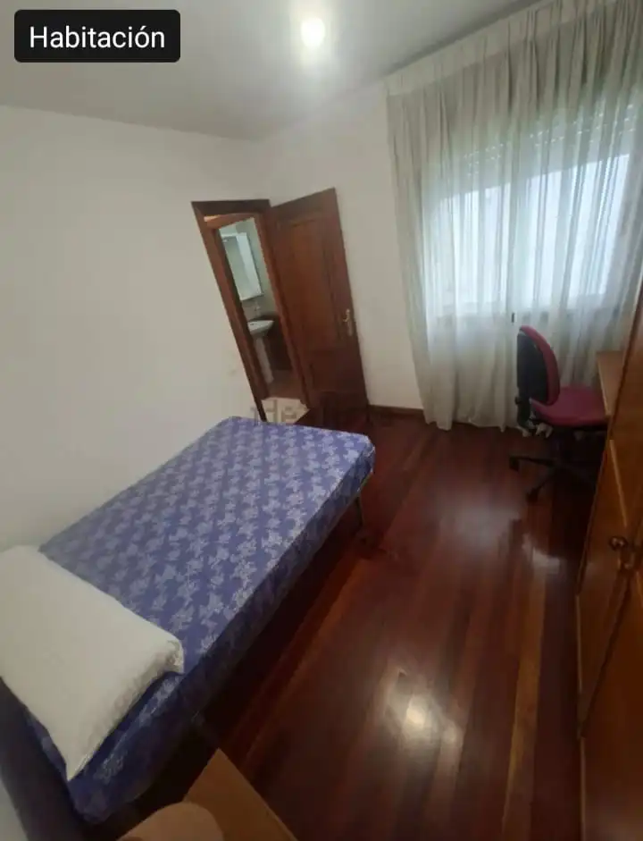 Bedroom of Flat for sale in Monforte de Lemos  with Heating, Parquet flooring and Terrace