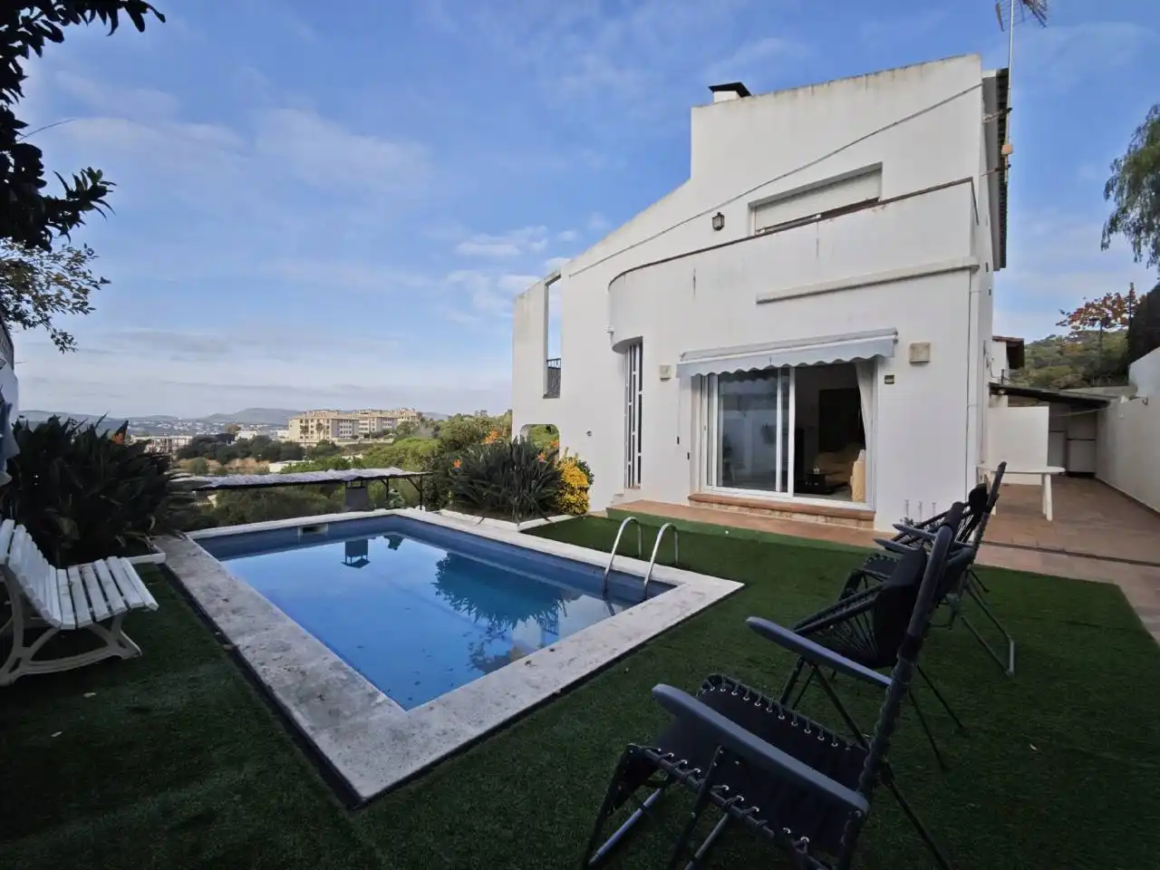 Piscina de Casa o chalet en venta en Lloret de Mar con Jardín privado, Terraza y Piscina