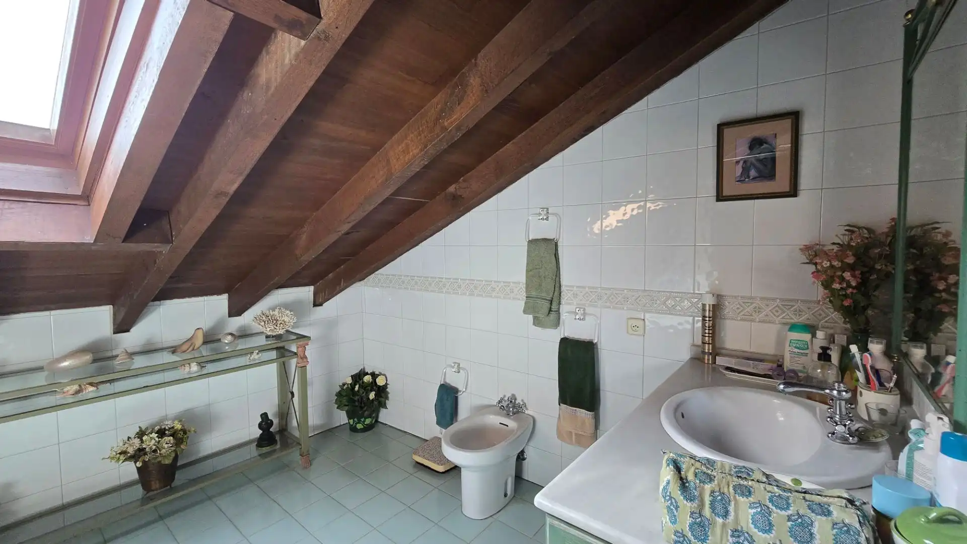 Bathroom of Houses for sale in Llanes  with Heating, Private garden and Terrace