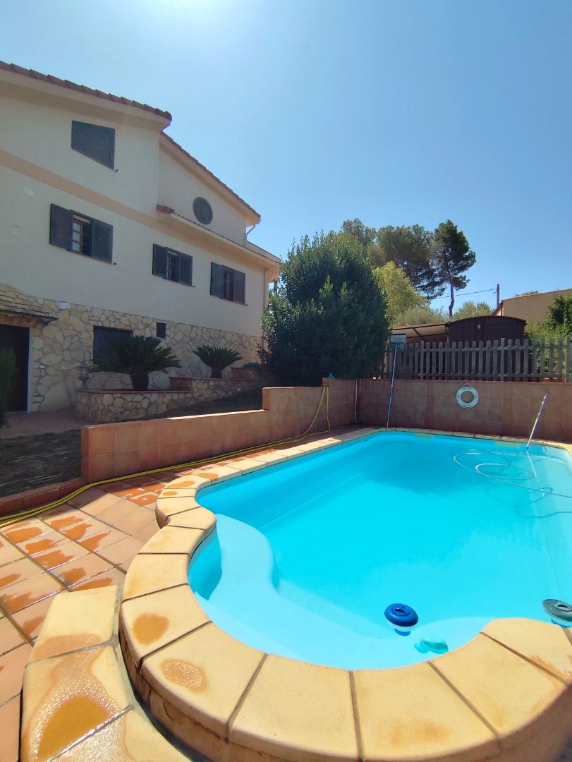 Piscina de Casa o xalet en venda en Pontils amb Calefacció, Jardí privat i Terrassa
